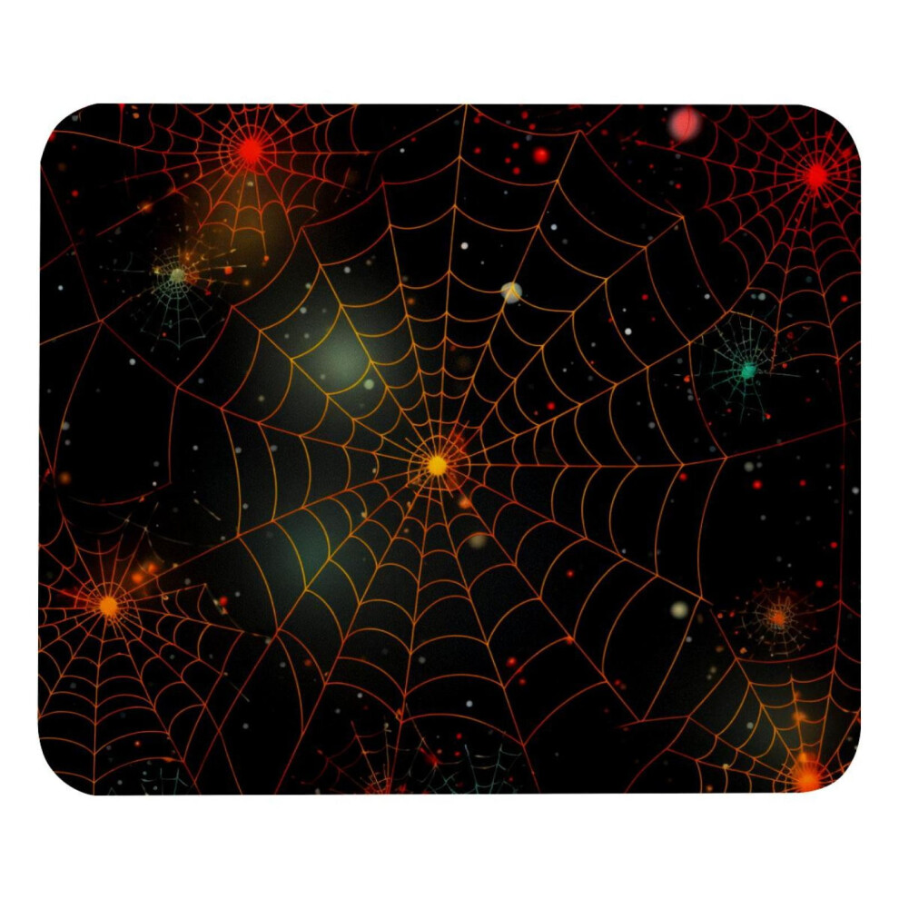 Halloween Spider Web Mouse Pad 8.3 X 9.8 Inches Non-Slip 917087599733