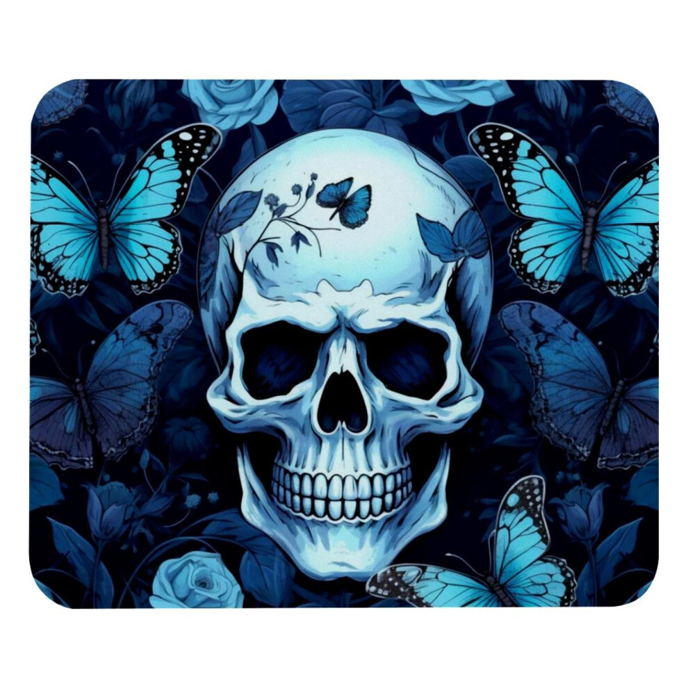 Skeleton Butterfly Mouse Pad 8.3 X 9.8 Inches Non-Slip 917087600057