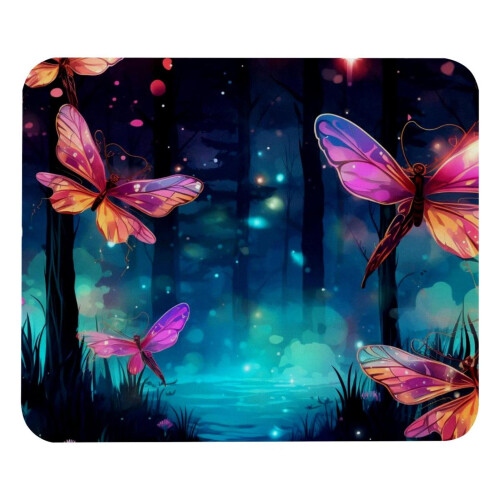 Light Bug Mouse Pad Smooth Surface Thick Padding Ergonomic