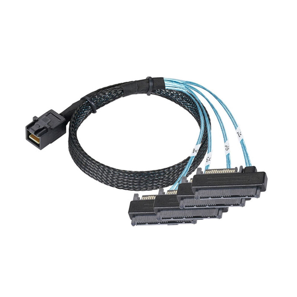 Minisas Hd Sff-8643 To 4Sff-8482 Sas Splitter Cable 917087642095