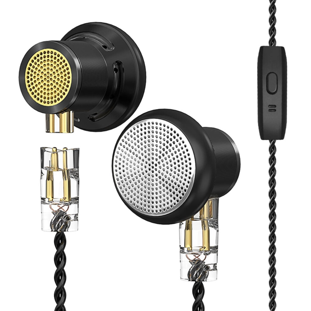 Jixopn Wired Noise-Cancelling Earbuds With Mic Black 917087604017