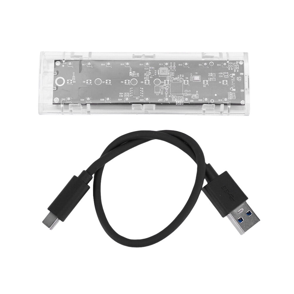 Jixopn M.2 Ngff Sata Ssd Enclosure Usb 3.1 Type-C 10Gbps 917087603836