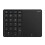 Wireless Number Pad for Laptop 2.4G Bluetooth Black 1
