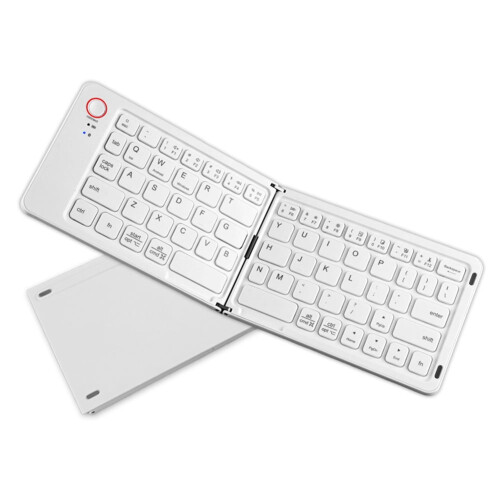 Jixopn Bluetooth keyboard ultra slim rechargeable full size