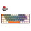 Jixopn T60 USB Mini Mechanical Gaming Keyboard Black Grey 1