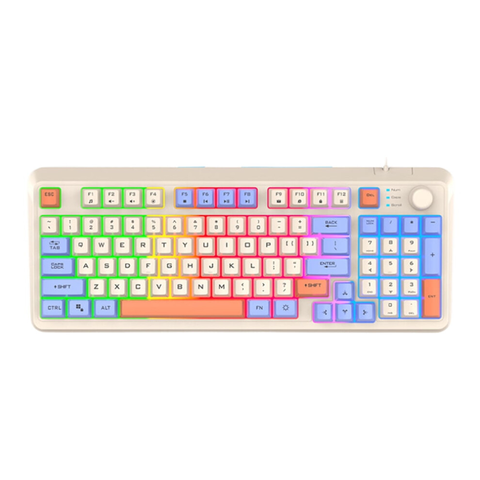Jixopn K82 Gamer Keypad Wired 94-Key Lake Blue 917087604437
