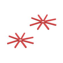 Küchen-Klappbecherkissen aus Vollgummi, 2 Stück