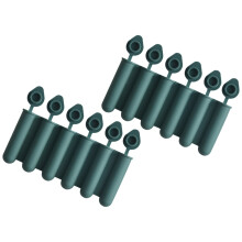 Lot de 2 moules à glaçons pour faire des cubes de glace, compatibles avec le réfrigérateur et les bouteilles d'eau.