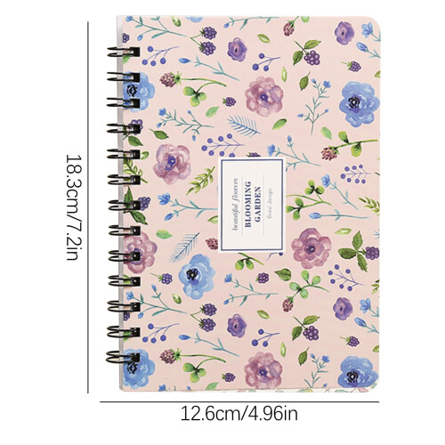 Spiral Notebook B6 Ruled Wirebound Journal 2