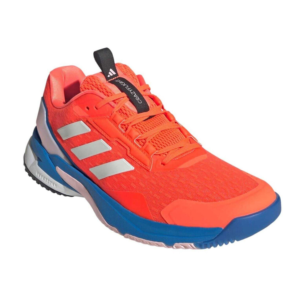 Adidas (10 Uk, Orange/Royal Blue) Mens Crazyflight 6 Volleyball Shoes