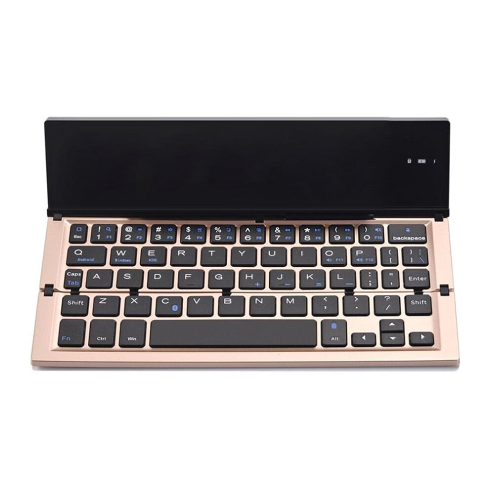 Foldable Tablet Keyboard Aluminum Alloy Lightweight 917087604338
