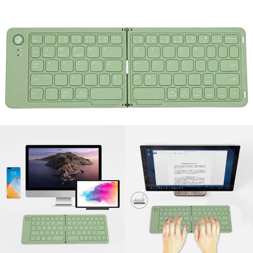 Foldable Wireless Bluetooth Keyboard for iOS Android