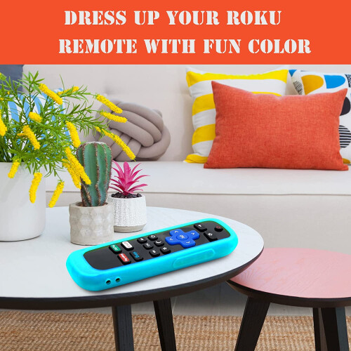 Θήκη για τηλεχειριστήριο Roku, κάλυμμα για συμβατότητα με Hisense / συμβατότητα με TCL Roku 2