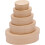 Papier Mache Oval Gift Boxes Assorted 5-Pack 1