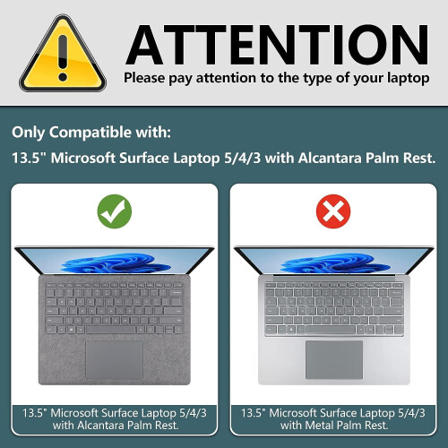 Surface Laptop 5/4/3 case for 13.5-inch with Alcantara 1