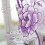 Blue Peony Voile Sheer Curtain 1 panel 7