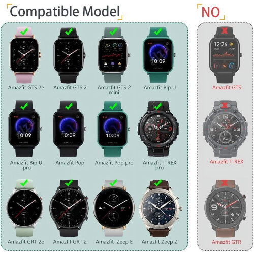 Βάση φόρτισης συμβατή με Amazfit GTR2, GTR2e, GTS2Mini, σταθμό φόρτισης αλουμινίου Premium με 5 1
