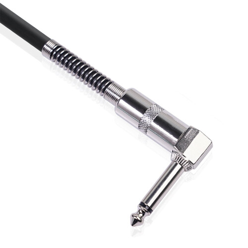 Guitar Cable 6.5mm Straight to Right Angle 1.5m 1