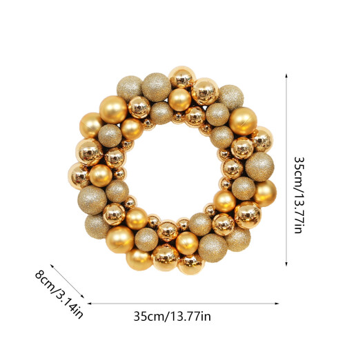 Christmas Ball Wreath Hanging Decoration 1 Pack 2