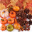 Fall Decor Set Maple Leaves Acorns Pinecones Pumpkins 70 Pcs 4