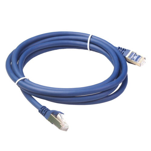 Cat8 Ethernet Cable 40Gbps 2000MHz Shielded 1m 1