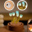 DIY Tulip Night Light Kit ABS Red Blue 1 Set 5
