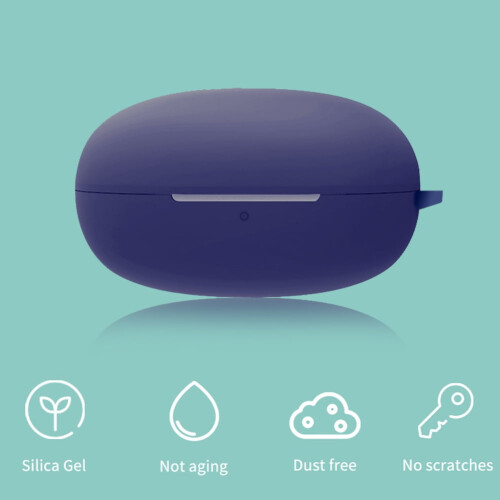 Θήκη ακουστικών jixopn συμβατή με Bluetooth για συμβατότητα με Realme Buds Air2Neo (Μπλε) 2