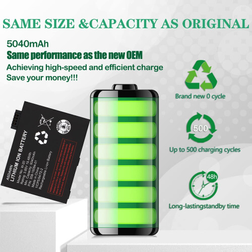 5040mAh Replacement Battery for Netgear Nighthawk M5 MR5000 2