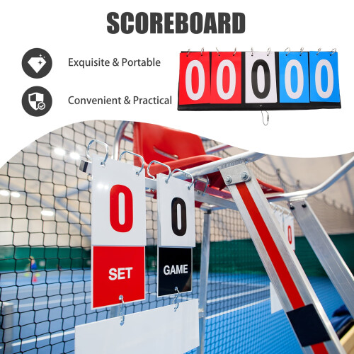 Basketball scoreboard metal scoring marker 2