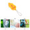 Golf Ball Shot Counter Plastic 6 Pcs 5