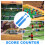 Football Table Scorer Plastic 3 Pcs 5