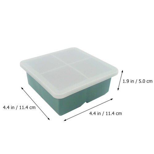 Silikon-Eiswürfelform für den Hausgebrauch, 12er-Würfel-Geleeform 2