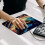 Πολύχρωμο Mouse Pad Cloud Eagle 8,3'' x 9,8'', Αντιολισθητική Βάση από Λαστιχένιο, Τετράγωνο 7