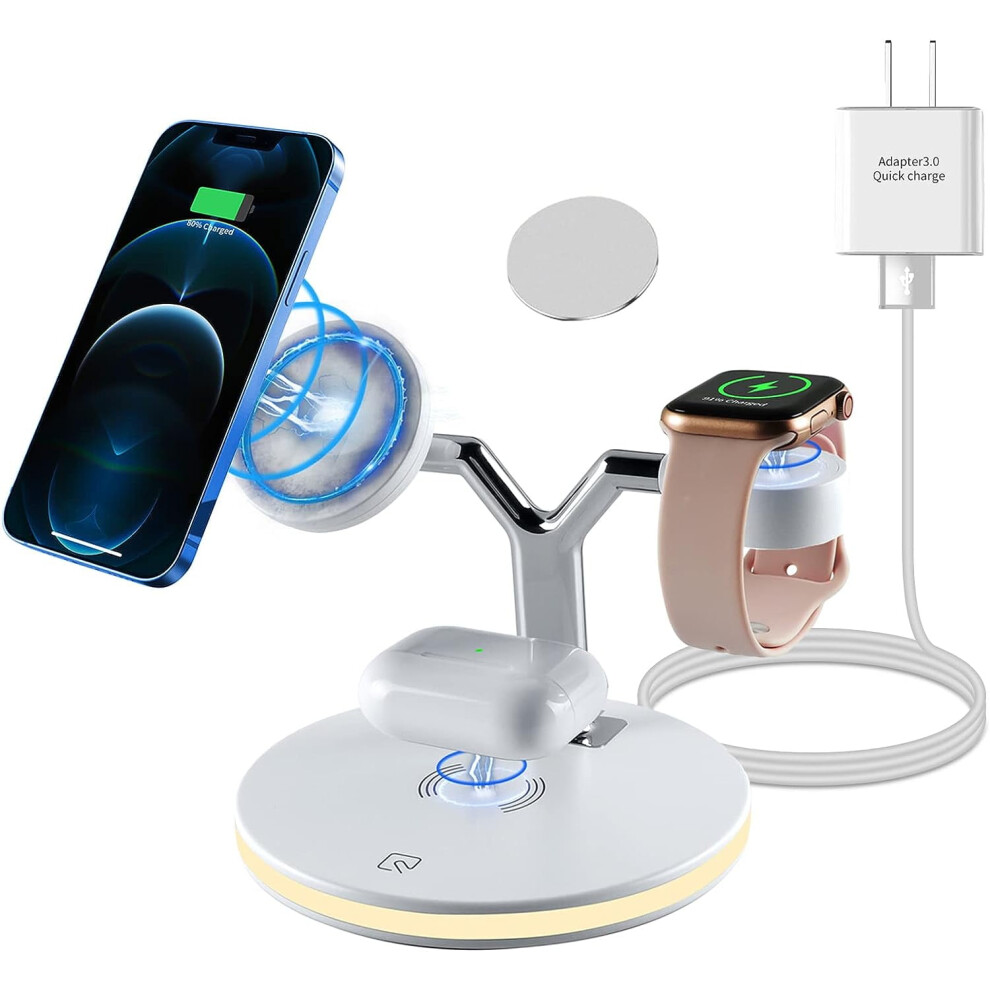 Magsafe Wireless Charging Station For Iphone And Apple Watch 9336866811711
