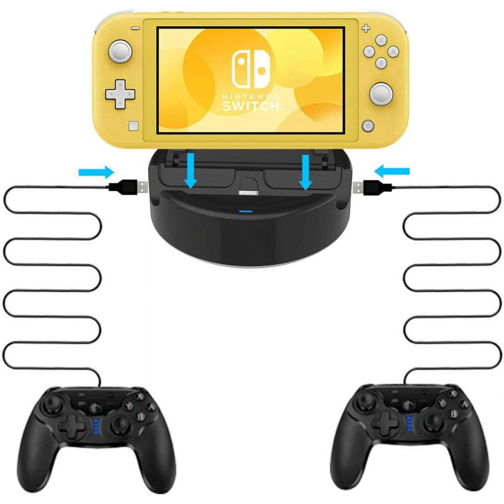 Nintendo Switch Lite Charging Dock With 2 Usb Ports 9336866811810