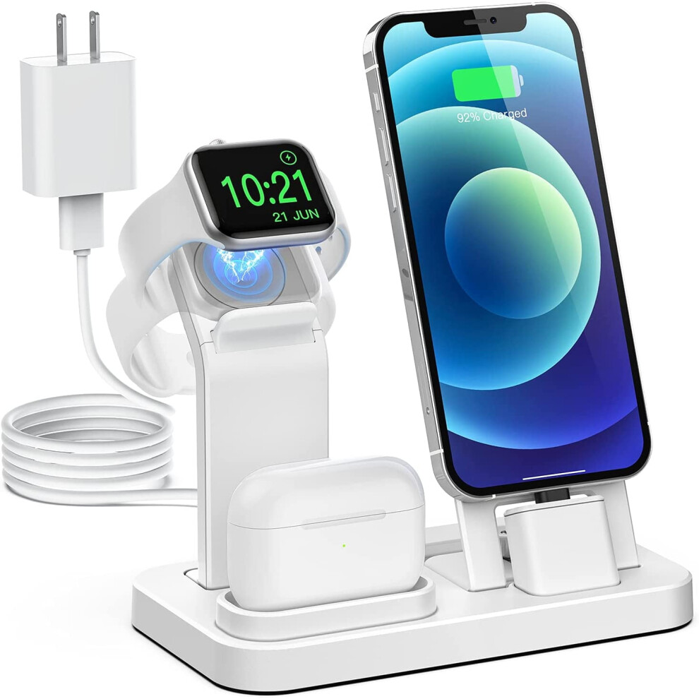 3-In-1 Charging Station For Apple Watch Iphone Airpods With 9336866811490