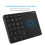Wireless Number Pad for Laptop 2.4G Bluetooth Black 2