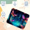 Light Bug Mouse Pad Smooth Surface Thick Padding Ergonomic 3