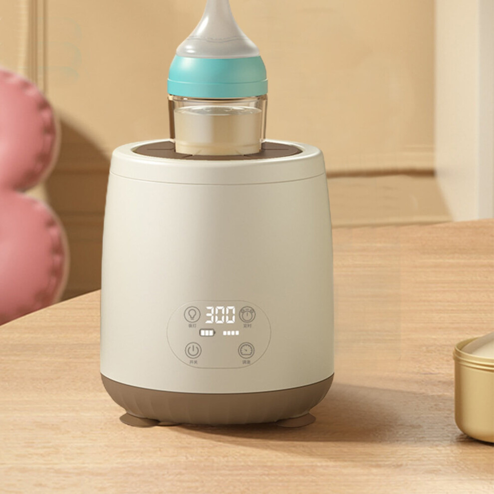 WJSXC Milk Shaker Electric Silent Baby Bottle Mixer Khaki