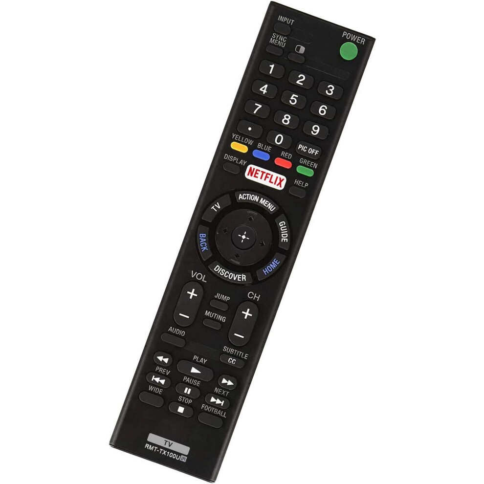 Rmt-Tx100u Universal Remote For Sony Bravia Tvs 9336866819038