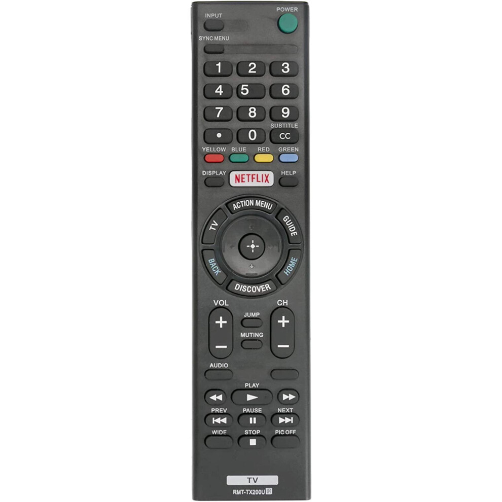 Rmt-Tx200u Remote Control For Sony Bravia Tvs 9336866819113