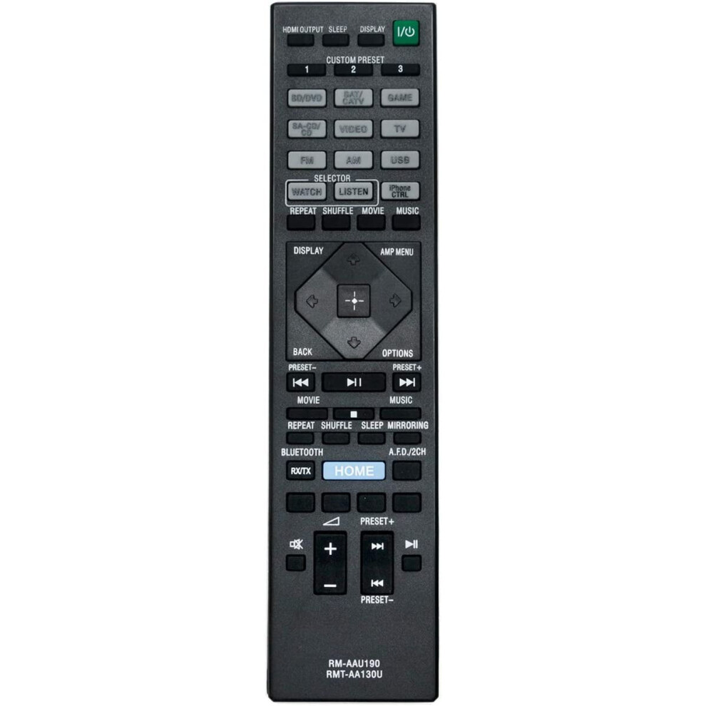 Sony Str-Dn1060 Remote Replacement Rmt-Aa130u 9336866819076