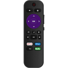 Erstatningsfjernkontroll som passer til Hisense Roku TV55H8G65H8G58R6E3 43R6090G55R8F50R6090G65R8F H6570G55H8F