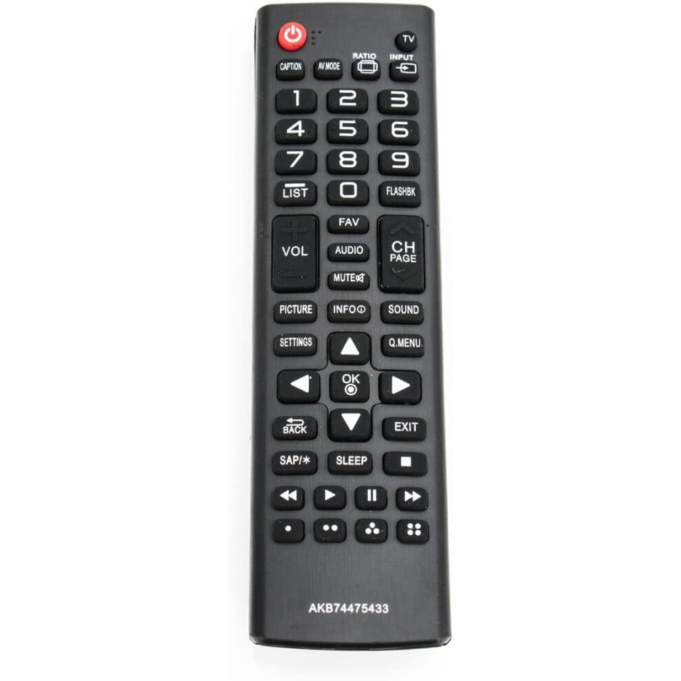 Akb74475433 Remote Replacement For Lg Tvs 8 Models 9336866819595