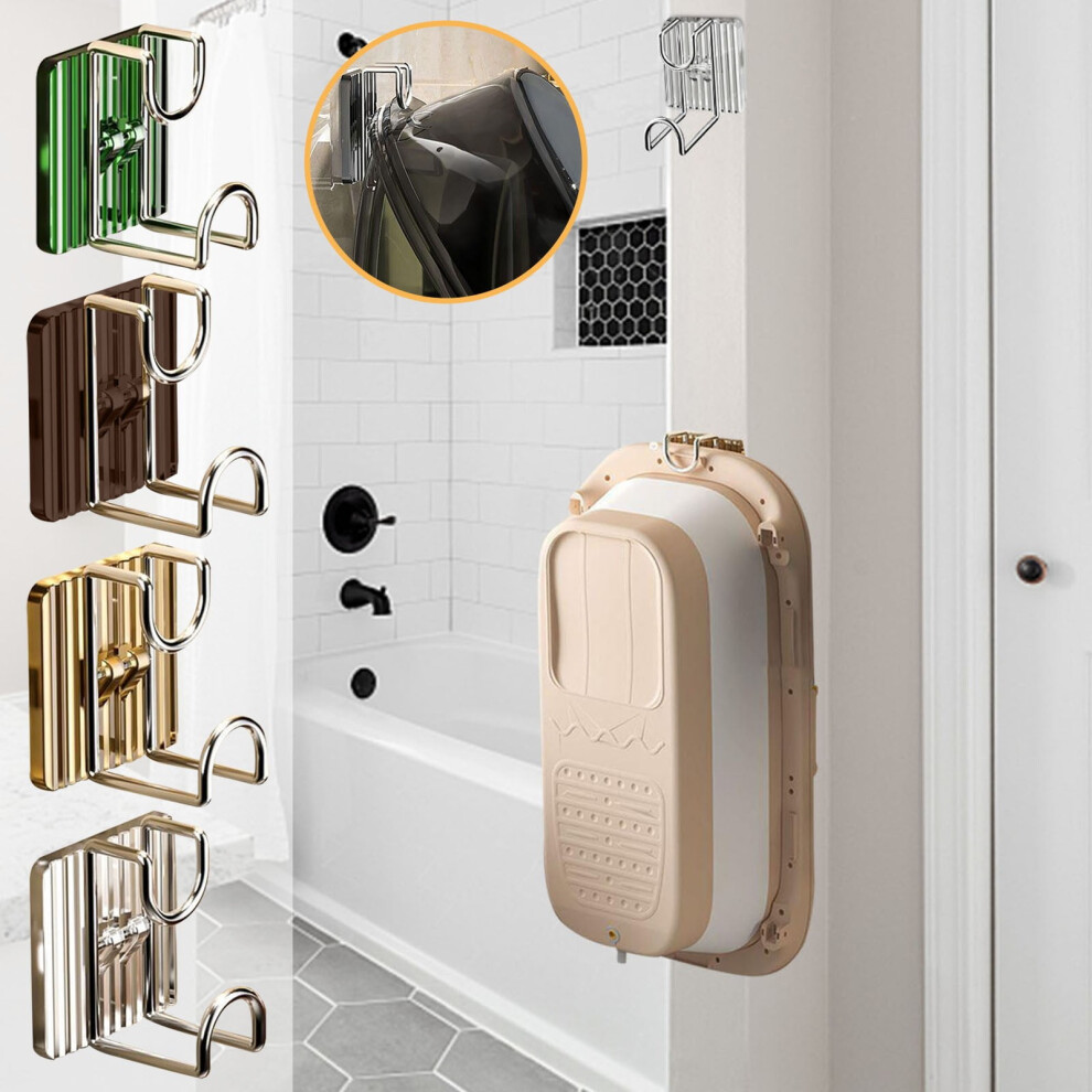Bathroom Basin Hook Non-Perforated Storage Rack 9336866824094
