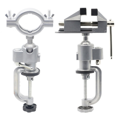 Rotating Drill Vise Aluminum Alloy 360-Degree 1