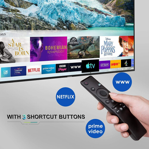 Télécommande de remplacement compatible avec les téléviseurs LED, QLED, UHD HDR et LCD. 2