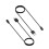 USB magnetic charging cable for Huawei Band 7/6/6 Pro and 4