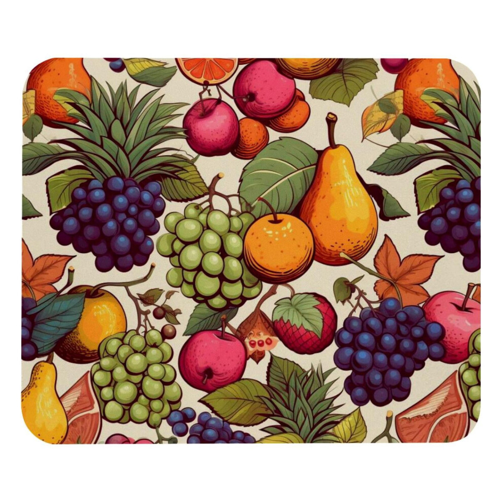 Thanksgiving Fruit Mouse Pad 8.3 X 9.8 Inches Non-Slip 917087592222