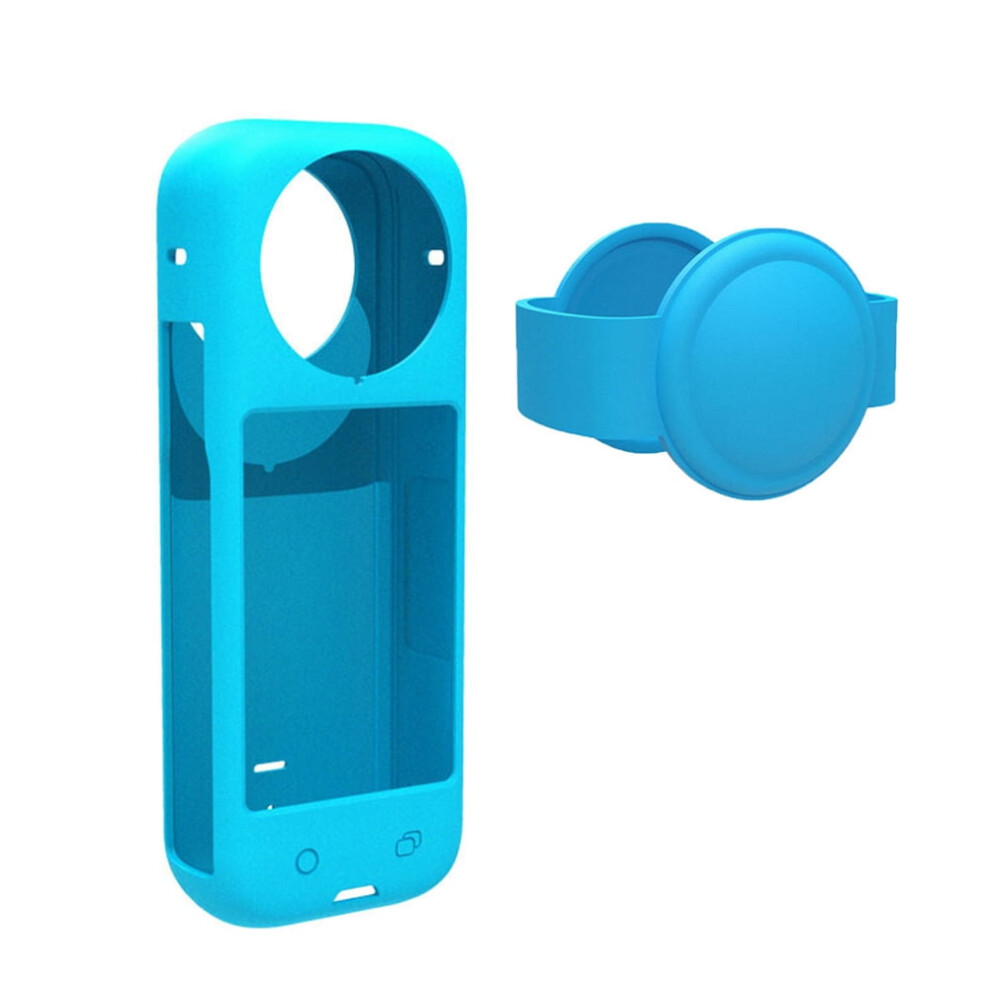 Silicone Camera Case For Insta360 X4 With Lens Cap 917087592420